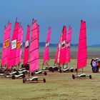 Chars à voile près de Cancale / Bretagne