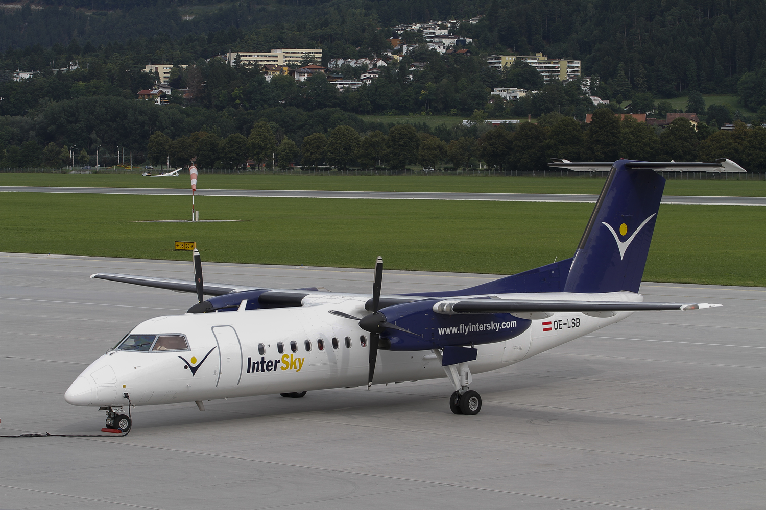 Charterflugzeug des FC Genua