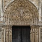 Chartres, Kathedrale Notre Dame, Portal-Tympanon