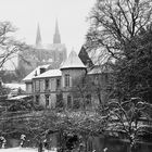 Chartres sous la neige