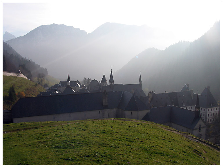 Chartreuse im Herbst