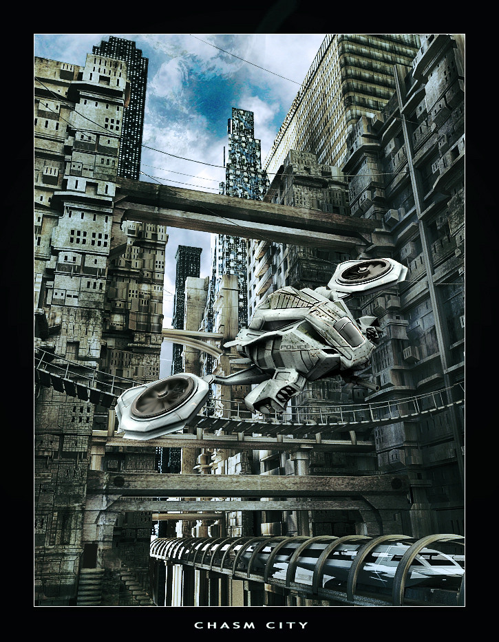 Chasm City Cicada Foto Bild Rendering Stillleben Objekte Digiart Bilder Auf Fotocommunity