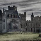 Chateau d´Abbadie in Dark
