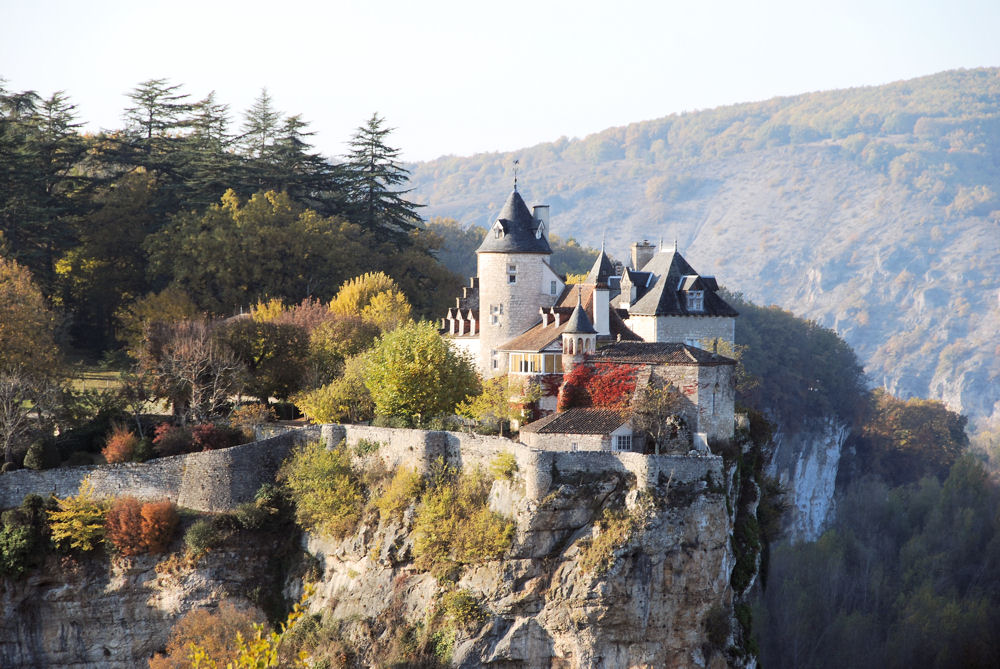 Chateau de Belcastel (46) zoom différent