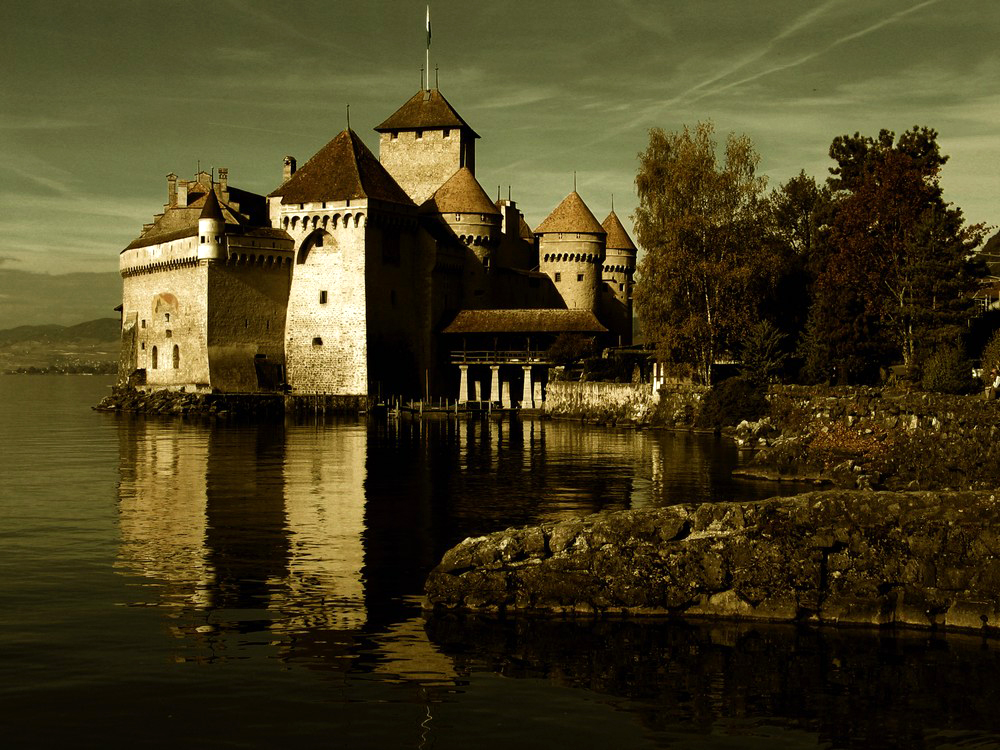 Chateau De Chillon lac Leman