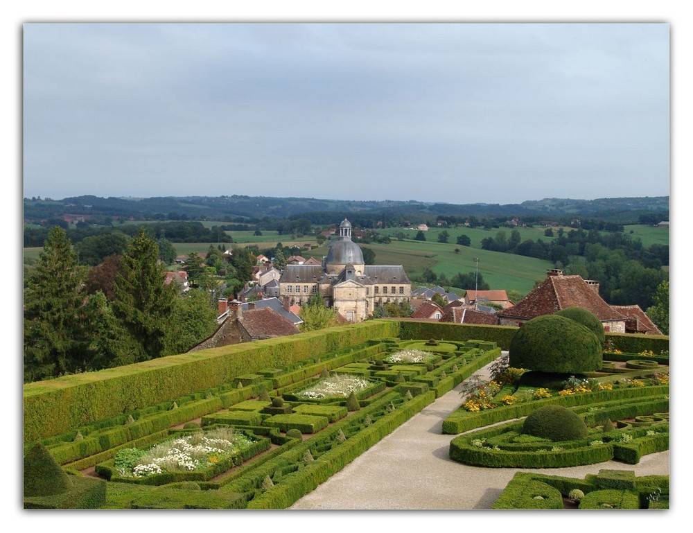 Chateau de Hautefort Les jardins