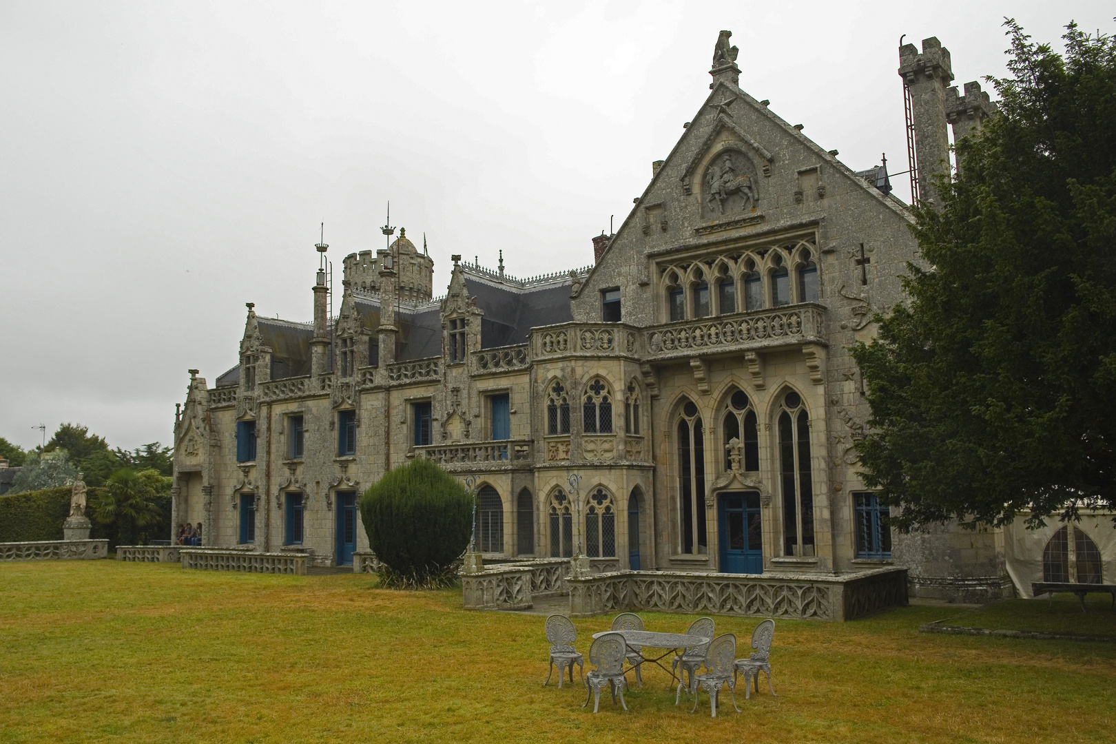 Chateau de Keriolet (- bei Nieselregen)