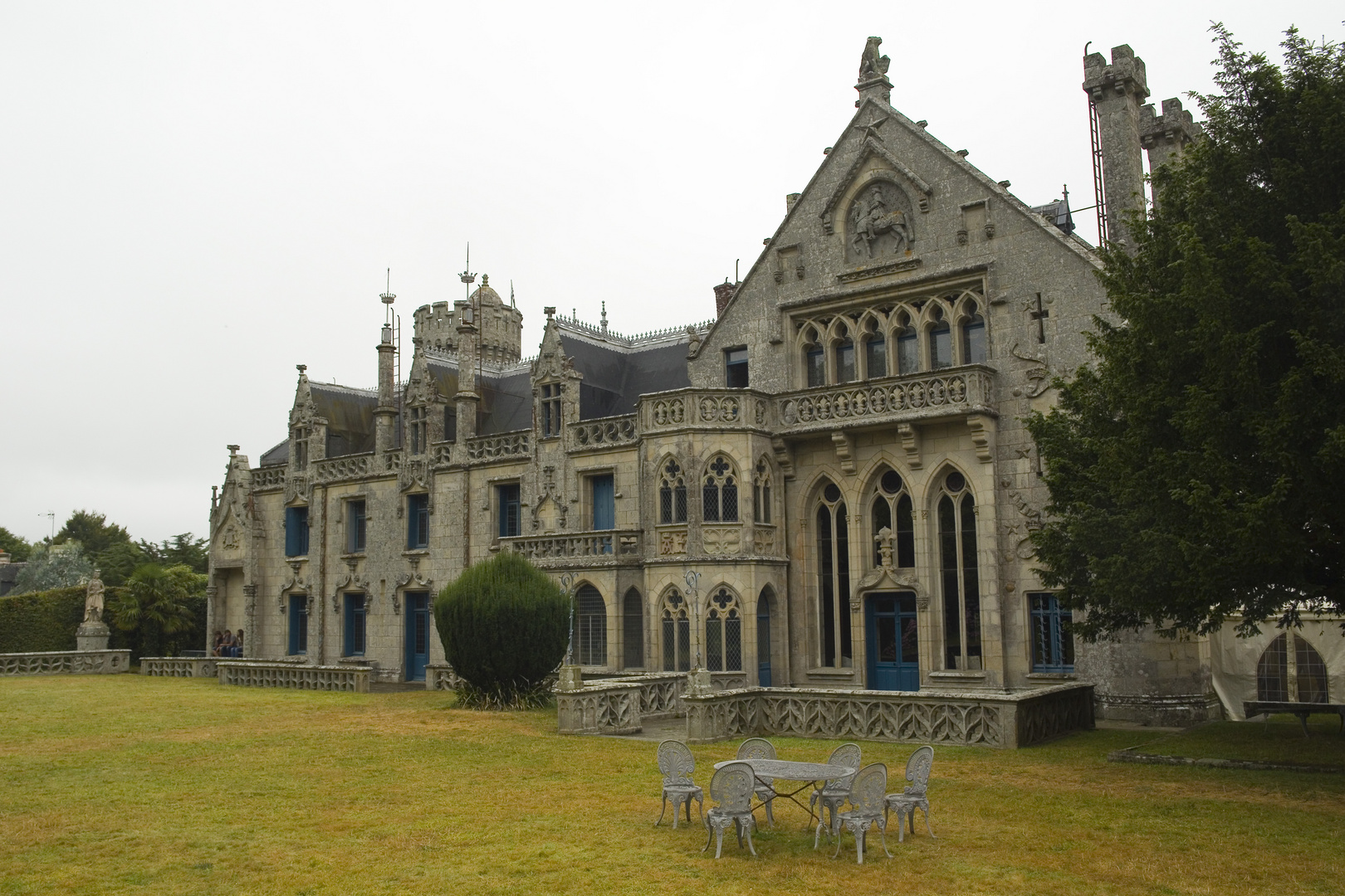 Chateau de Keriolet_a (- bei Nieselregen)