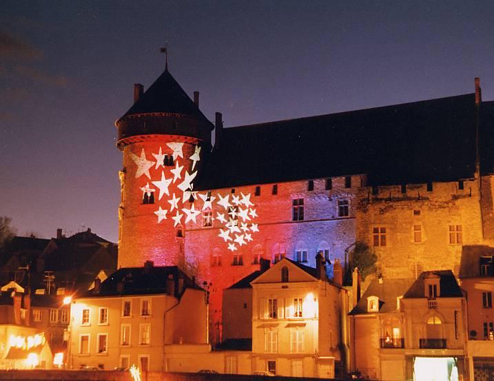 Chateau de Laval une nuit de Noël