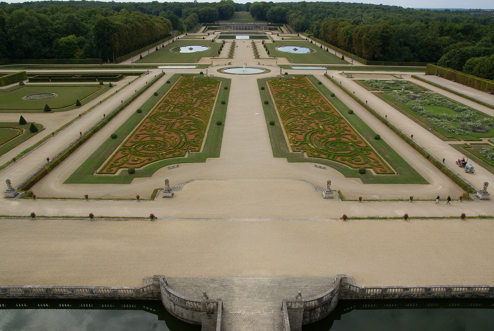 Chateau de Vaux le Vicomte - Garten