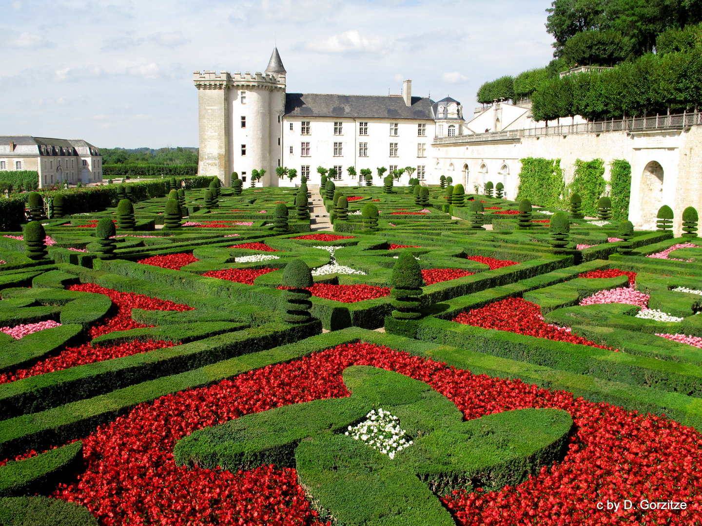 Chateau de Villandry-Die "unbeständige" Liebe.!