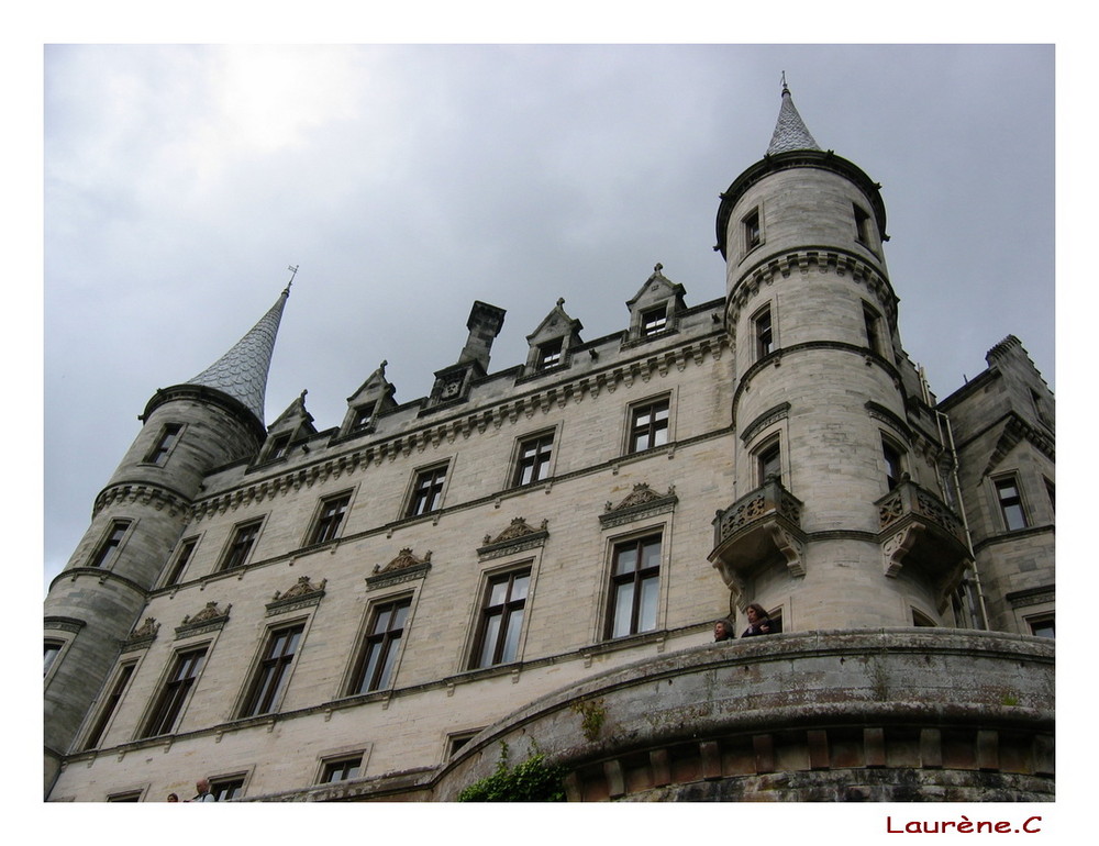 Chateau d'Ecosse, llieu de fauconnerie