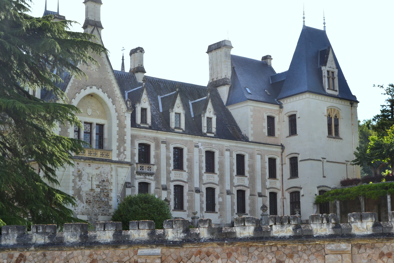 chateau en bord de loire