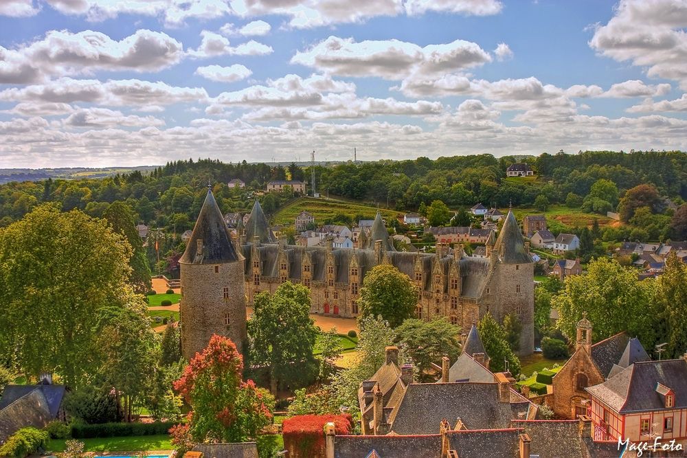 Chateau Josselin - Rückseite