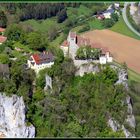 Chateau Werenwag, au Jura Souabe