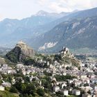 Chateux Valere + Turbillion vom Mont d'Orge
