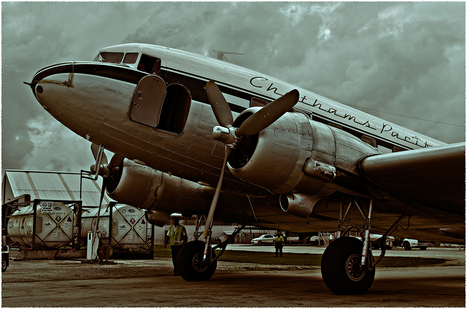 Chathams Pacific_DC3 von Marco Enderli 