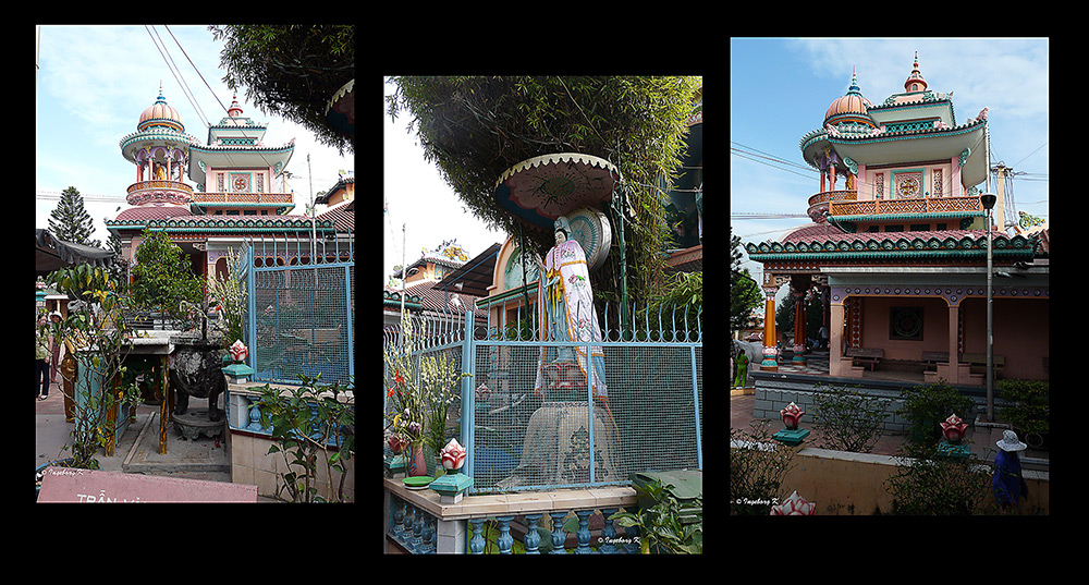 Chau Doc - Buddhistischer-/ Hindutempel