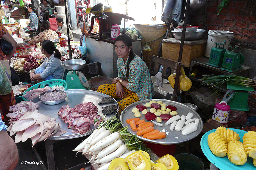 Chau Doc - Markt - 4