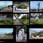 Chau Doc - Promenade am Hau Giang - einem Arm des Mekong