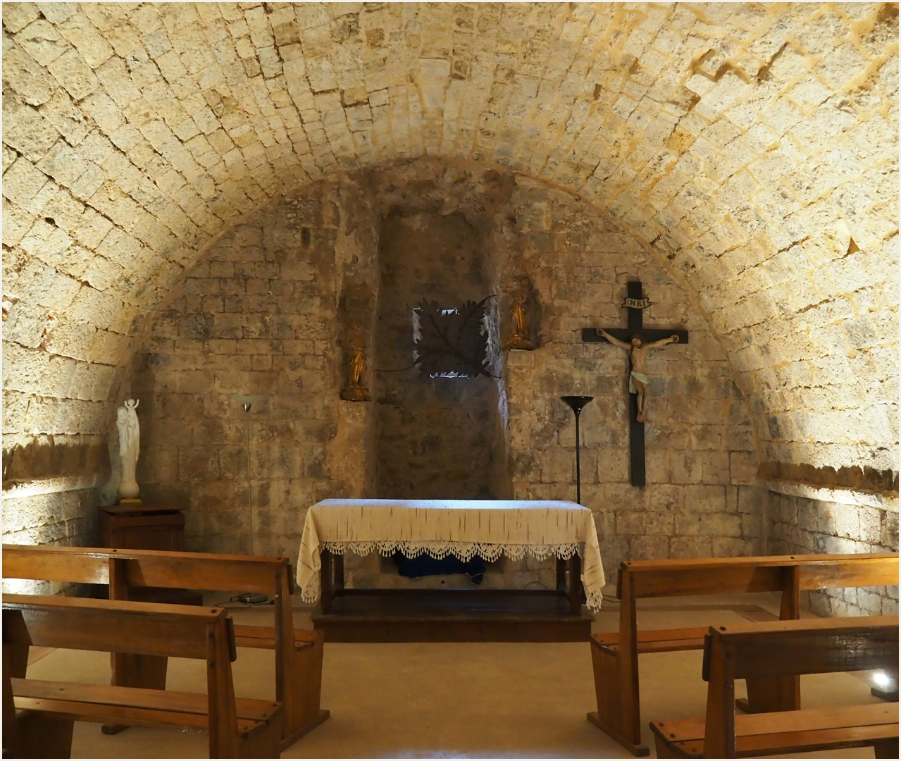   Chauffoir de l’Abbaye de la Celle