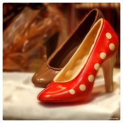 Chaussures en chocolat