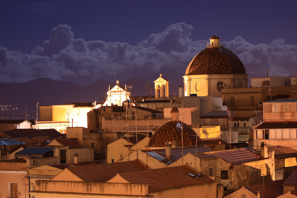 ..che cielo su Cagliari