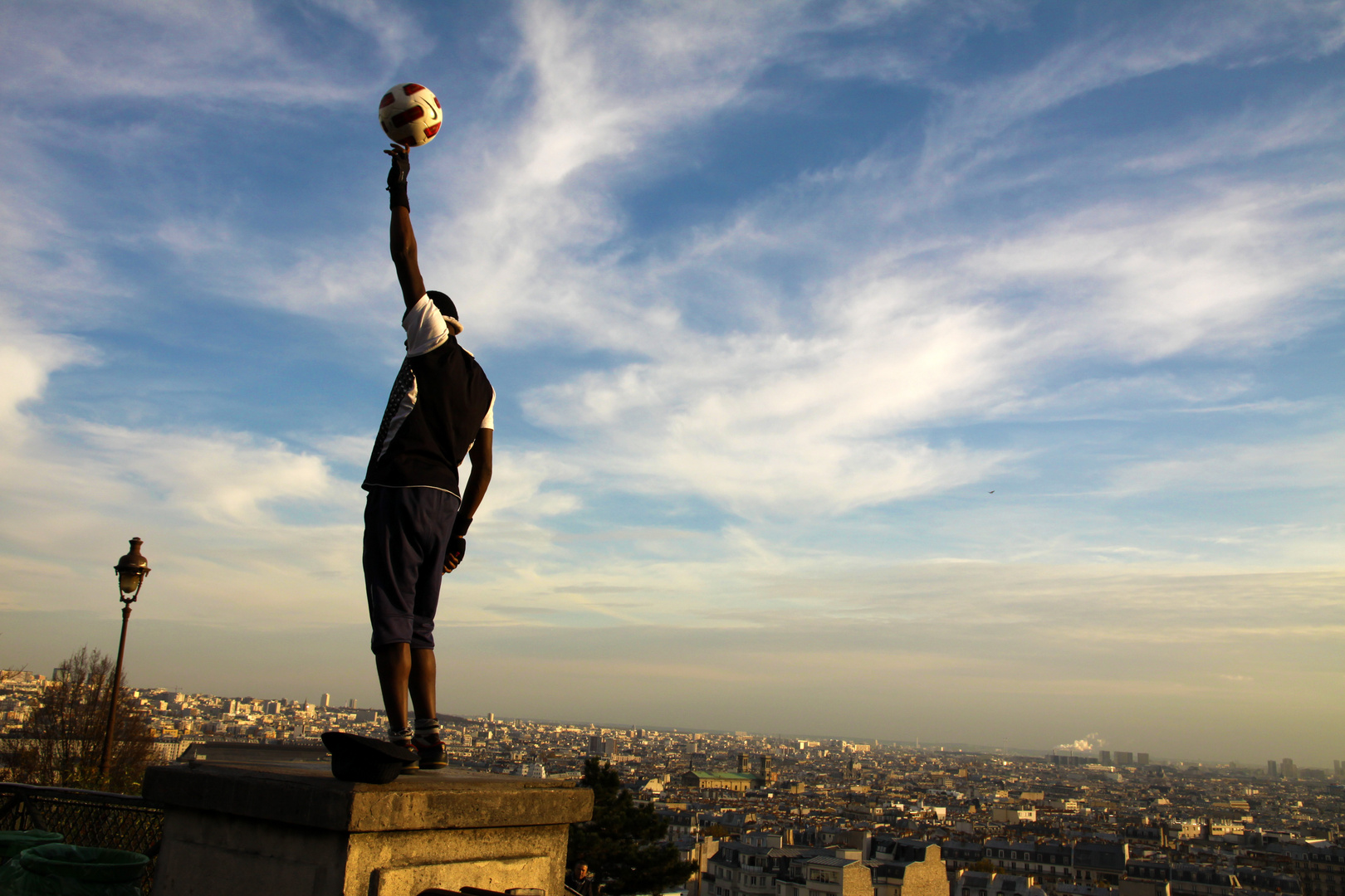 che panorama a Montmartre!