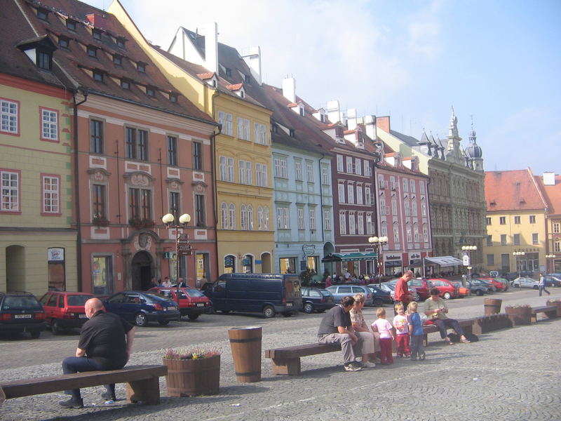 Cheb (dt. Eger) - Marktplatz Sep.2006