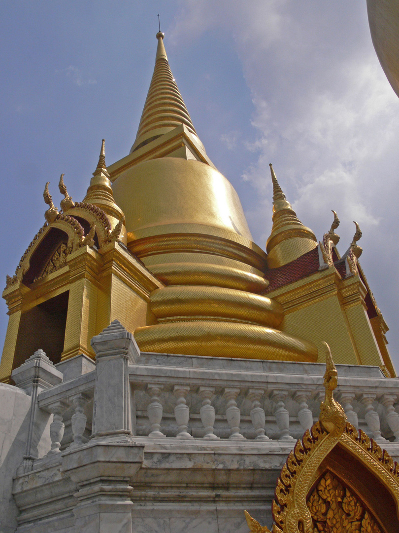 Chedi eines Klosters in Bangkok