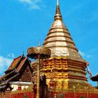 Chedi Wat Phrathat Doi Suthep Chiang Mai Province