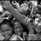 Cheerful pupils of Bali