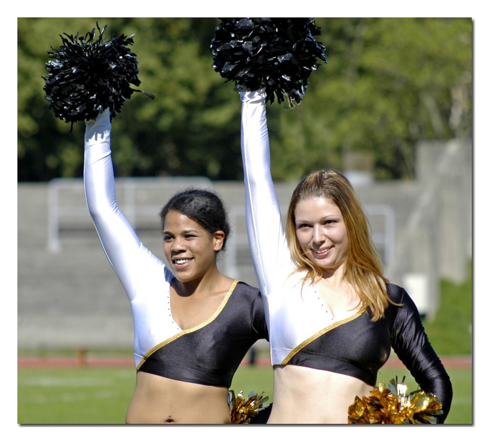 Cheerleader der Munich Cowboys