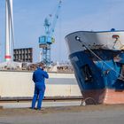 Chef warst du gestern noch mit dem Schiff unterwegs