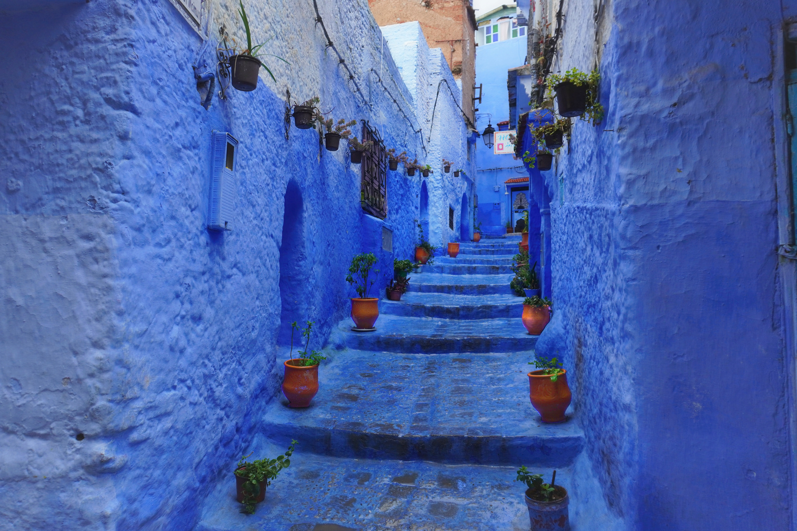 Chefchaouen Marokko-Gasse