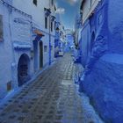 Chefchaouen Marokko-Gasse