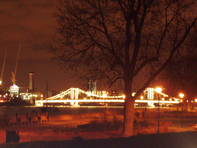 Chelsea Bridge, London