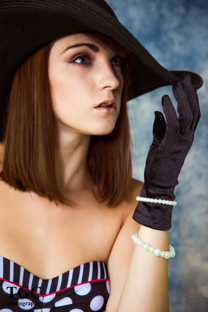 Chelsey in Black Hat