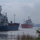 Chemical Tanker TARCO SEA on KIEL - Canal, Germany.