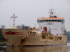 Chemietanker ACQUAMARINA auf dem Nord-Ostsee-kanal