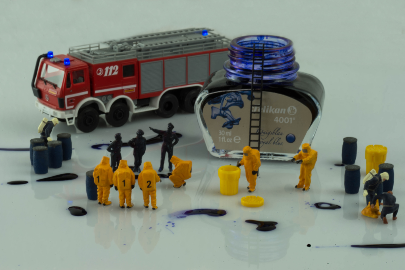 Chemikalieneinsatz der Feuerwehr