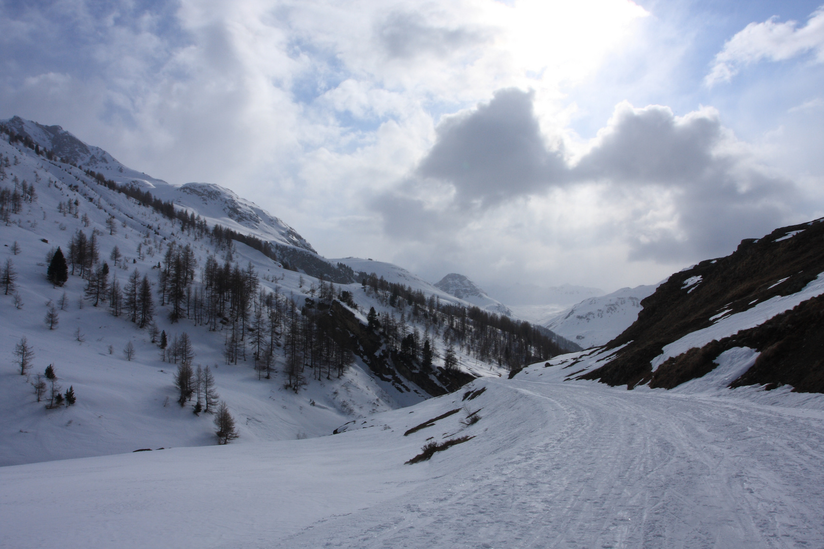 Chemin du pont St Charles - Val d'isère