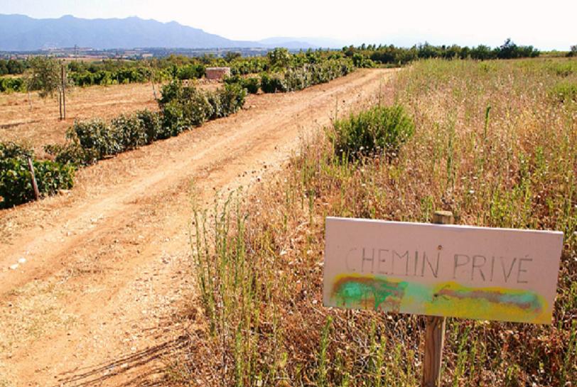 Chemin privé... Mais de quoi ?