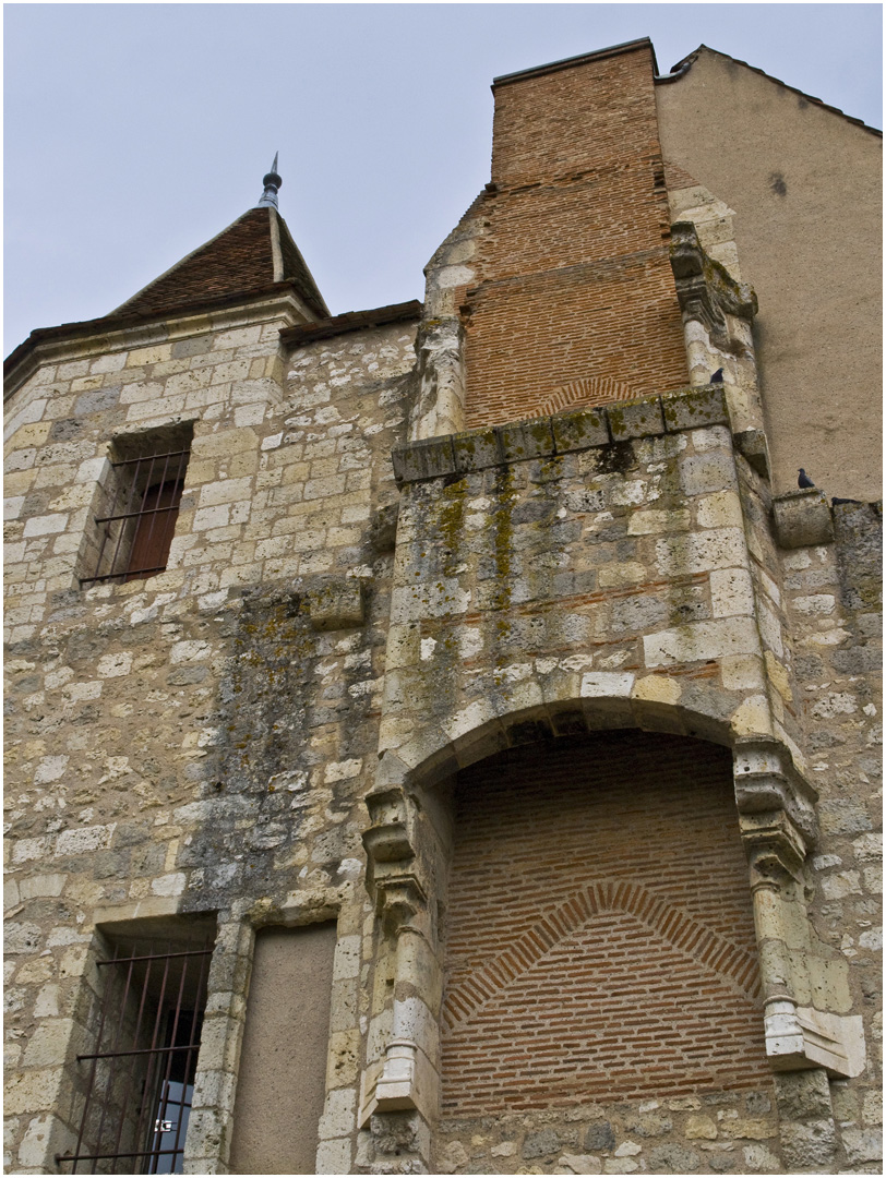 Cheminée au Château-musée Henri IV à Nérac