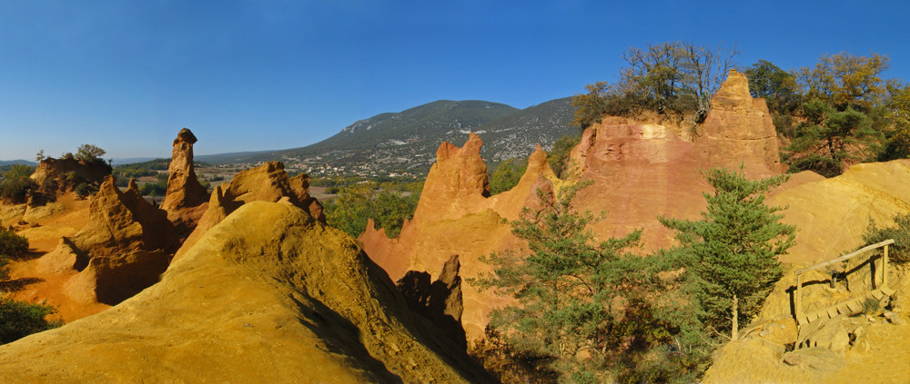 Cheminée des fées du colorado de Rustrel