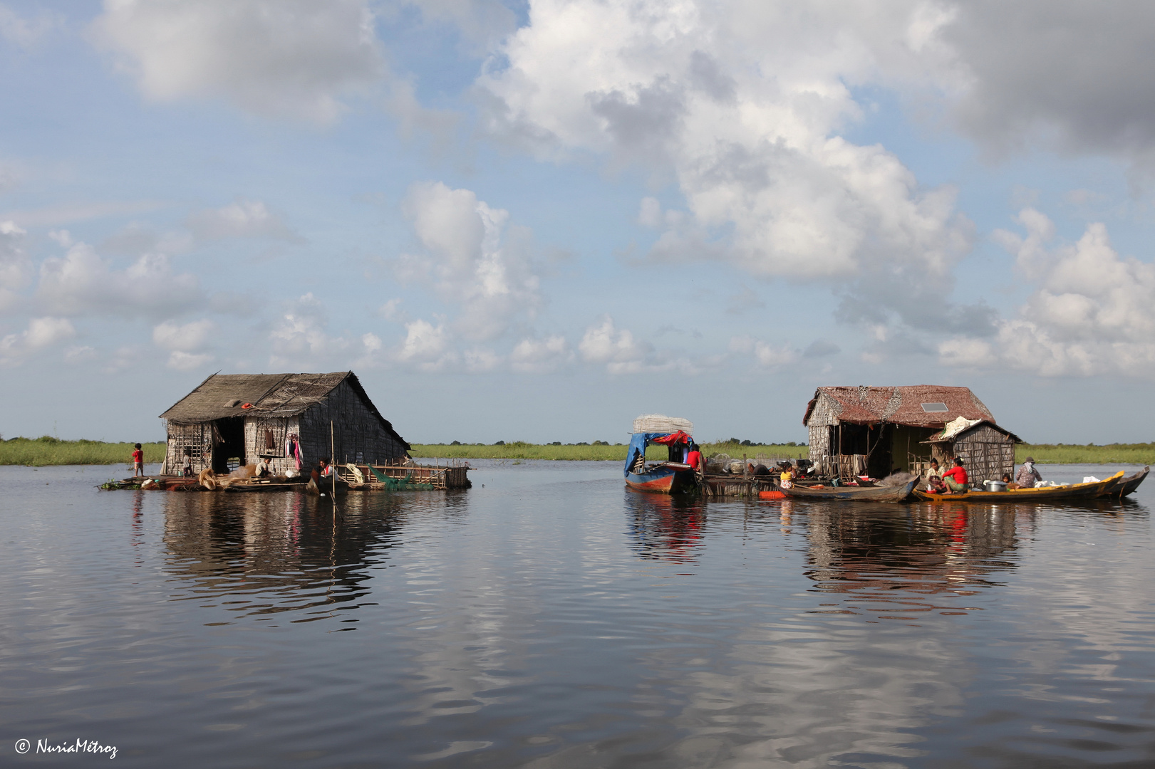 CHEMINS DE CAMBODGE- Lac Tonle Sap