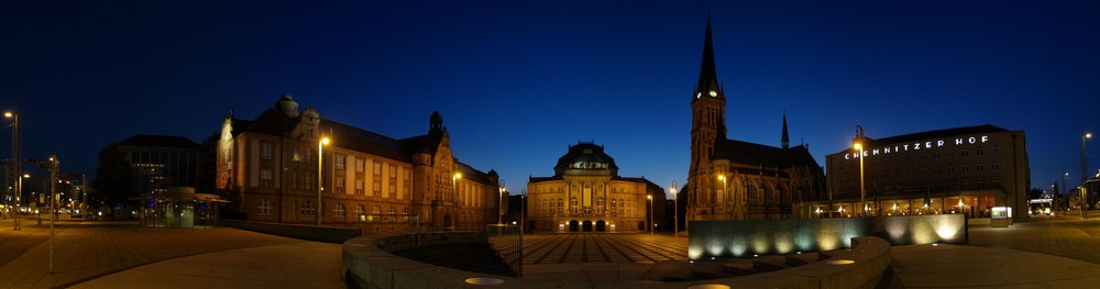 Chemnitz Theaterplatz