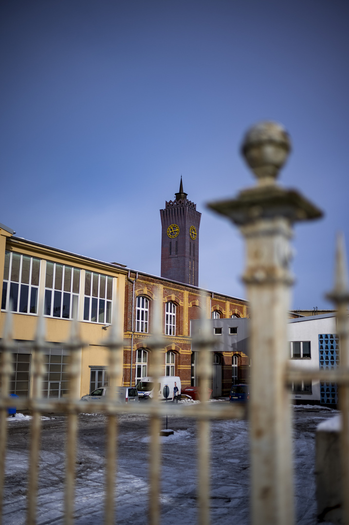 Chemnitz, Wirkbau Uhrenturm