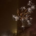 Chemnitzer Bergkloster im Nebel