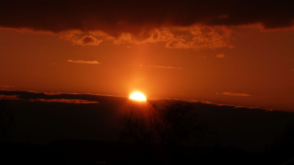 Chemnitzer Sonnenuntergang